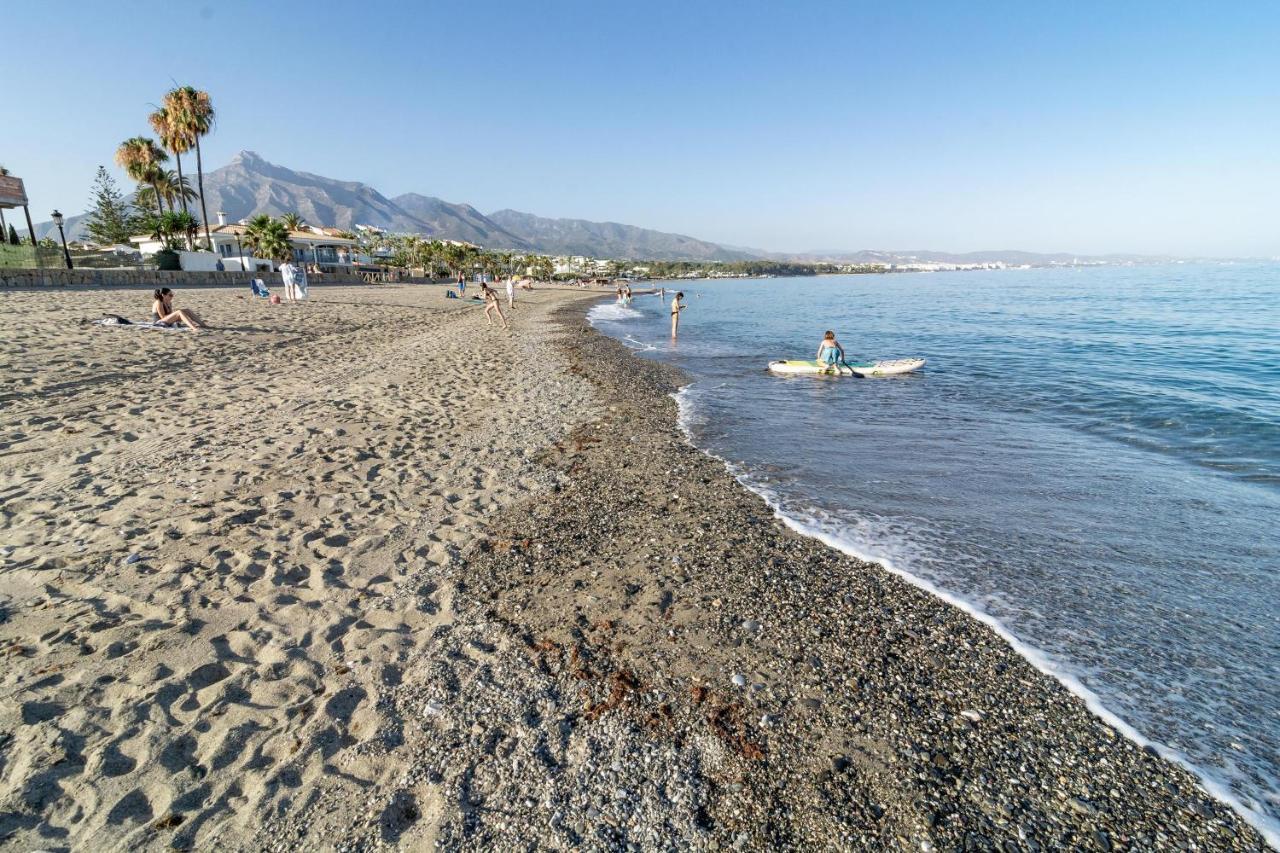 Pr45- Beach Front Apartment Puerto Banus Marbellac Extérieur photo