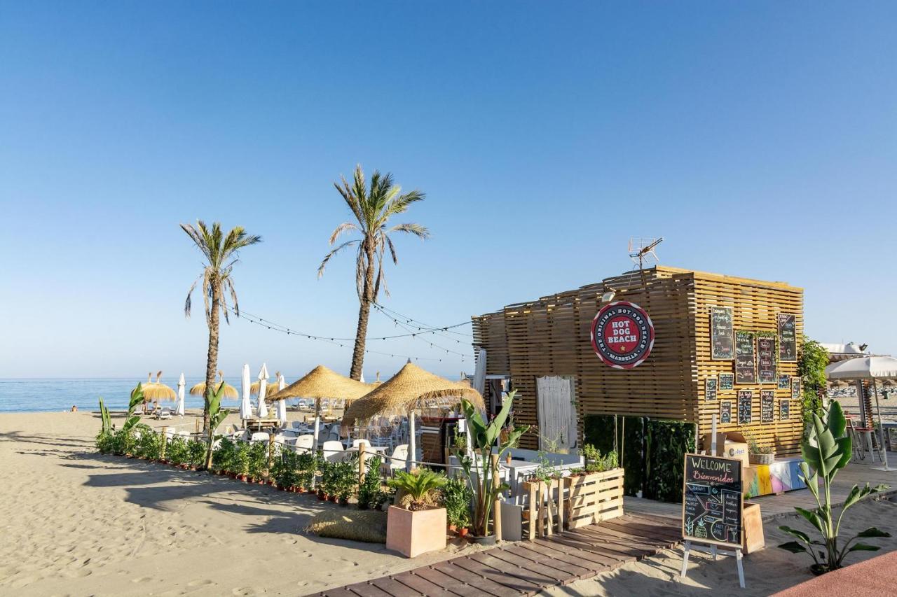 Pr45- Beach Front Apartment Puerto Banus Marbellac Extérieur photo